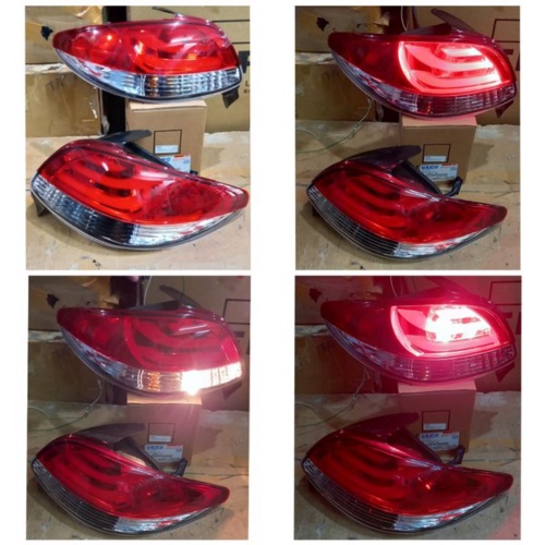 Jual PG085-BERE2 - STOP LAMP - LED - RED CLEAR - PEUGEOT 206 99-04 Diskon