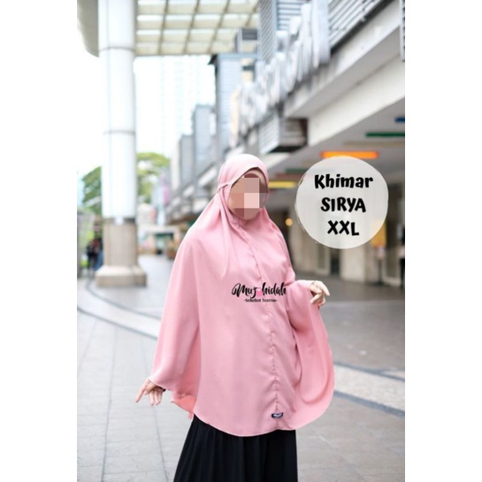 Khimar Sirya tali size XXL mujahidah