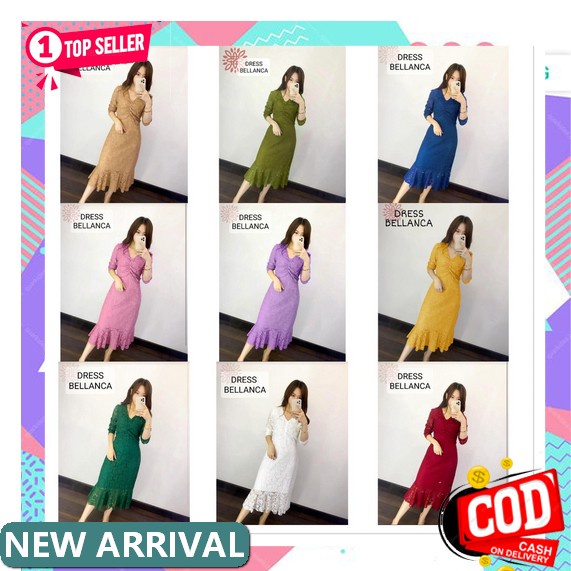 Zaza_Fashion Dress Wanita Terbaru 2022 Import Real Pict / Dress Wanita Korean Style Aira Dress Bella