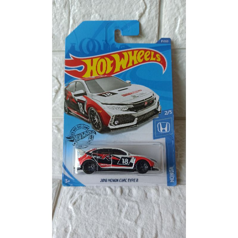 Hot Wheels 2018 Honda Civic Type R