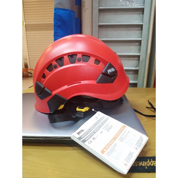 Petzl Helmet Vertex Vent Merah Red Original Petzl A010CA02 Helm Safety Panjat Rescue Basarnas