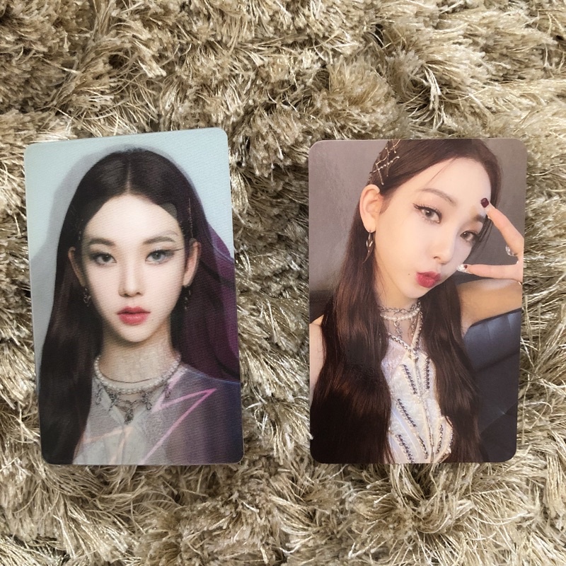 KARINA Photocard synk dive vers + KARINA PC synk dive lenti