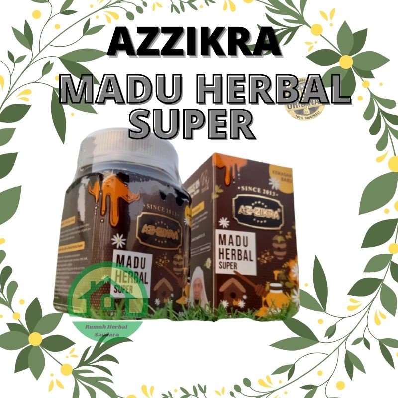 

Azzikra Madu Herbal Super Az-Zikra Herbal Super 500gr Asli DAPAT MENURUNKAN GULA DARAH ASLI ORIGINAL