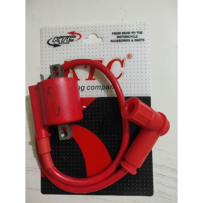 KOIL RACING KTC KITACO ORIGINAL RX KING NINJA JUPITER Z MX VEGA TIGER SATRIA FU 150 SCORPIO-Koil+kop injeksi