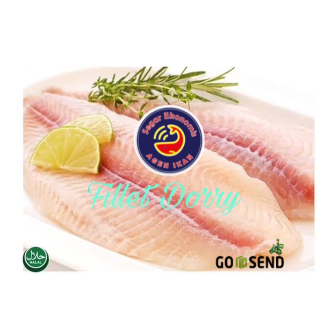 

Fillet Dorry Frozen 1 Kg, Fillet Dorry Segar 1 Kg Isi 4 pcs