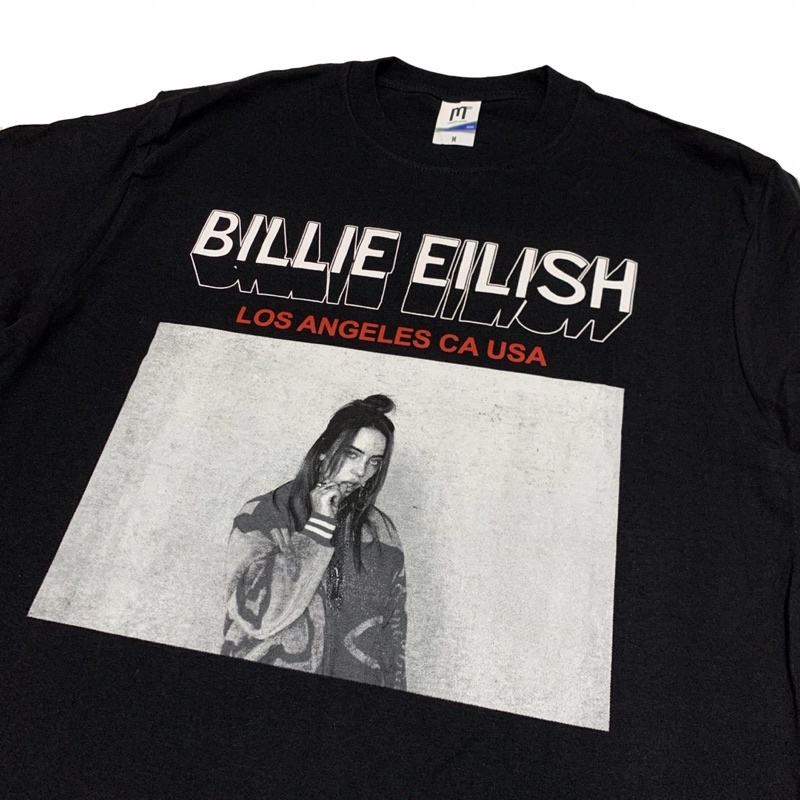 KAOS BILLIE EILISH / BILLIE EILISH FREE STICKER BISA BAYAR DI TEMPAT