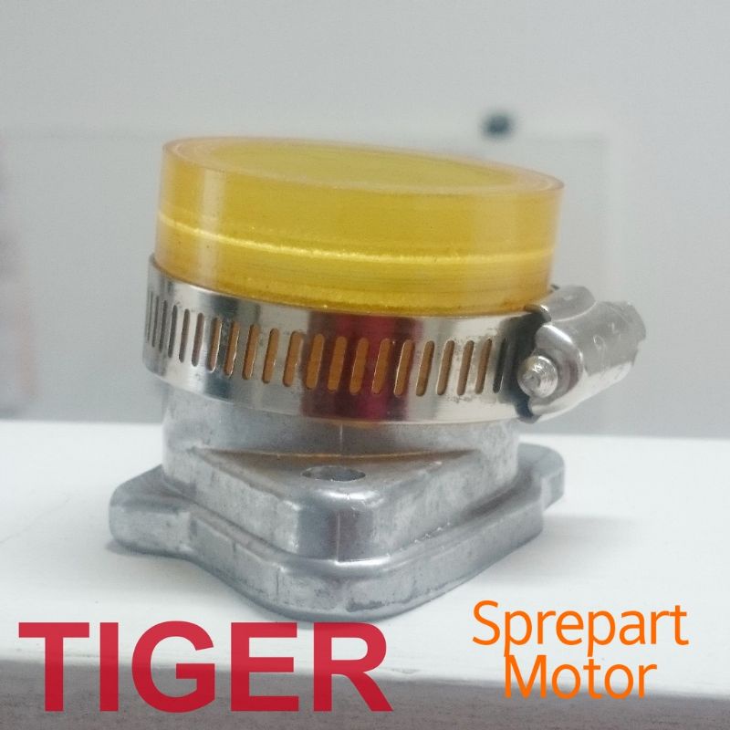 Karet Intake Manifold Manipol Karburator Teflon Miring Honda Tiger 28 30 32 Almini