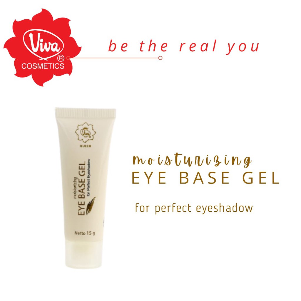 ✿ MADAME ✿ VIVA QUEEN EYE BASE GEL FOR PERFECT EYESHADOW MOISTURIZING ORIGINAL VIVA