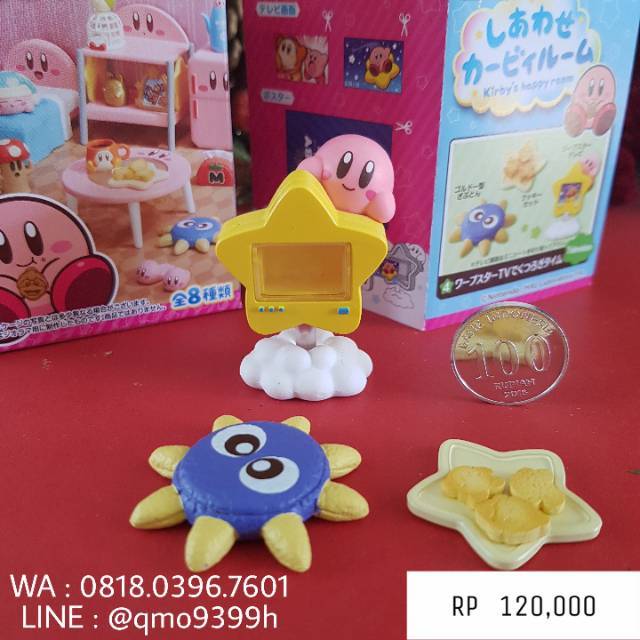 Re Ment Kirby S Happy Room No 4 Miniature Television Shopee Indonesia