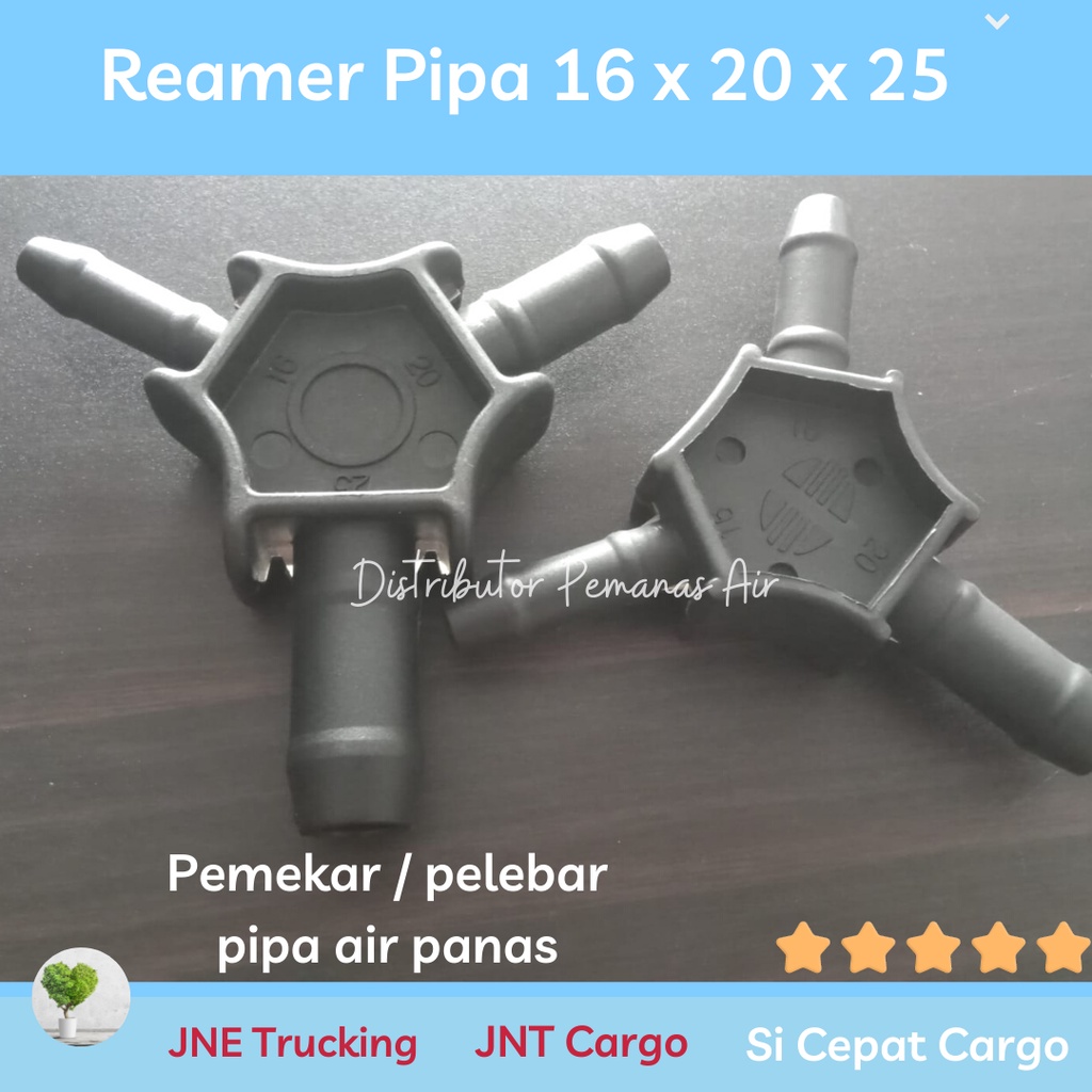 Sambungan Reamer Pipa Air Panas Merk Rifeng 16 x 20 x 25