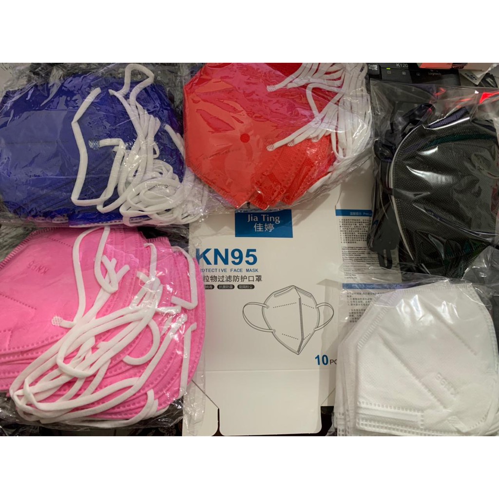 MASKER KN95 NONMEDIS WARNA SATUAN / MASKER KN95 EARLOOP