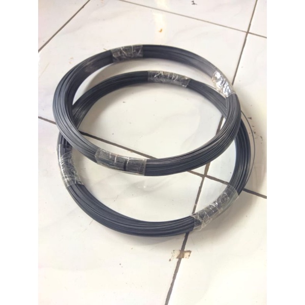 Ruji fiber Hitam 1mm Roll Warna Hitam Ruji Sangkar