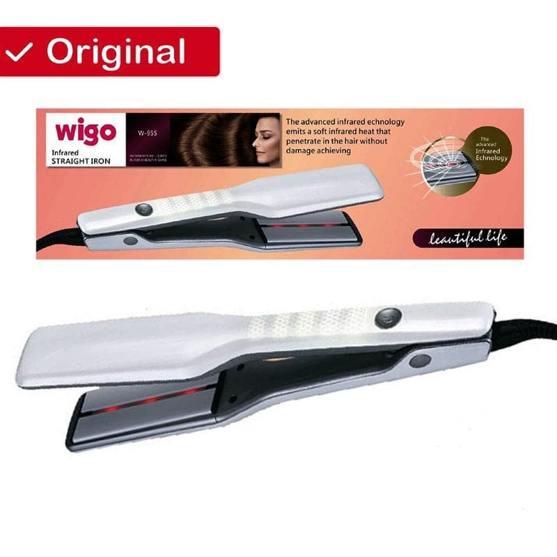 Wigo Catokan Rambut Lurus Hair Straightener Catok W-955 Infra Red