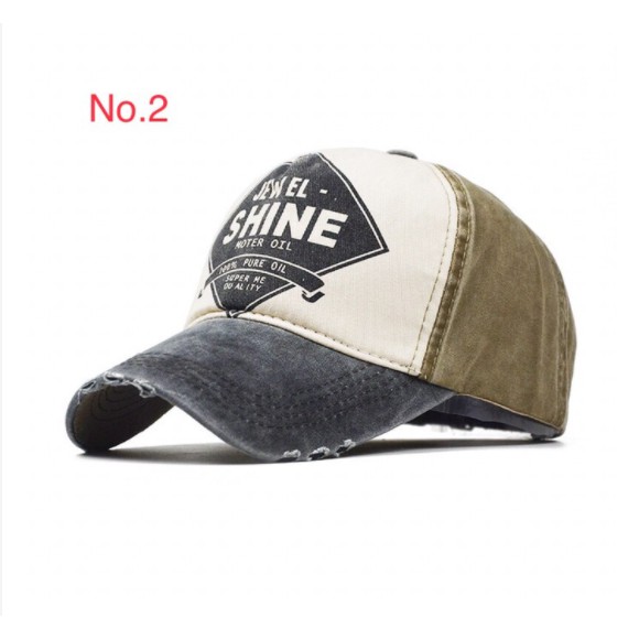 TOPI BASEBALL JEWEL SHINE VINTAGE / TOPI BISBOL VINTAGE / TOPI JEWEL SHINE - 5-630