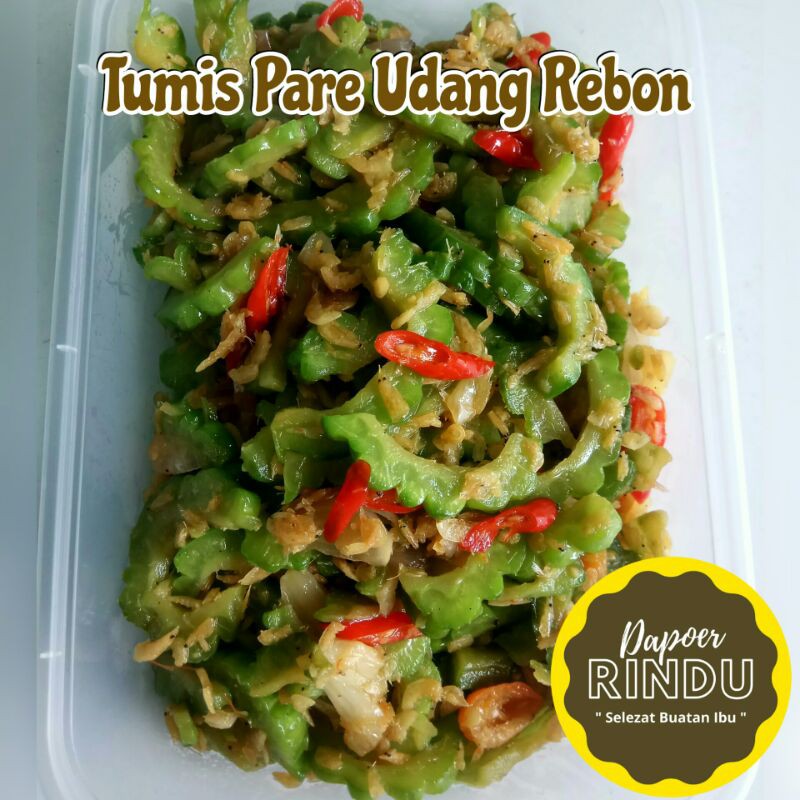 

Tumis Pare Udang Rebon