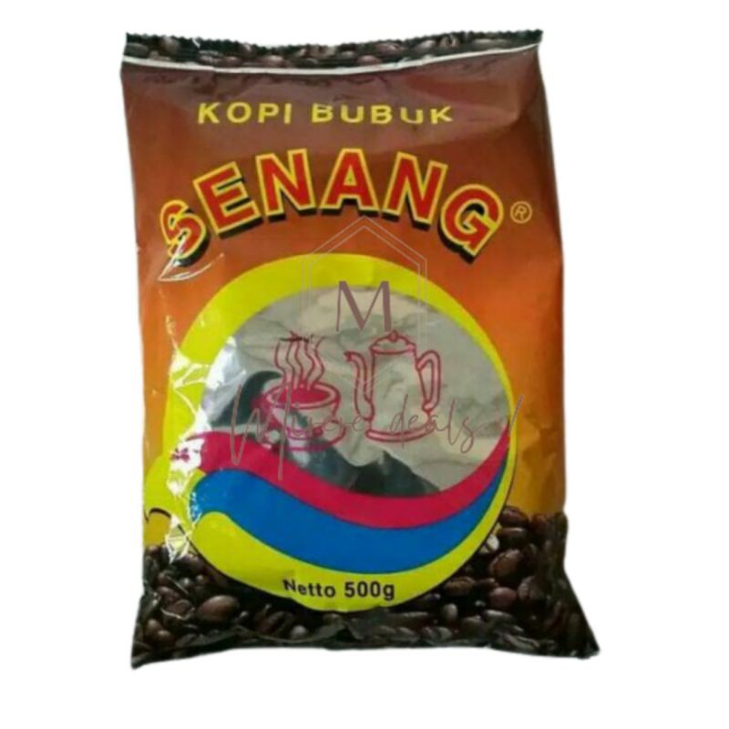 Kopi Bubuk Senang 500 dan 250 Gram Asli Sorong Papua