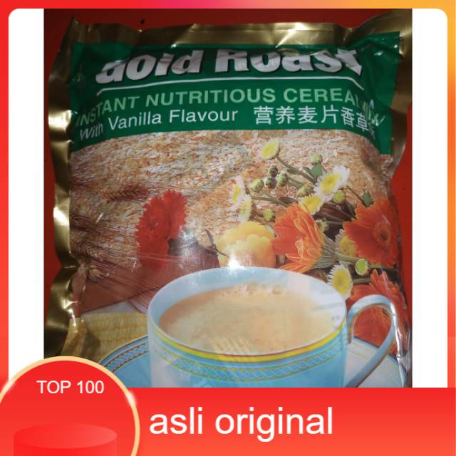 

GOLD ROAST INSTAN NUTRITIOUS CEREAL MIX white VANILA