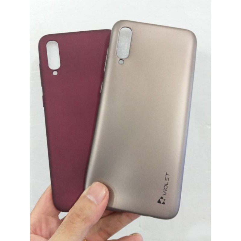 BABY SKIN ULTRA THIN CASING SOFTCASE VIOLET SAMSUNG A70 2019