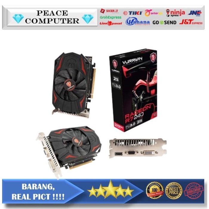 Vga / Vga Vurrion R7 240 Gddr5 2Gb 128Bit Amd Radeon