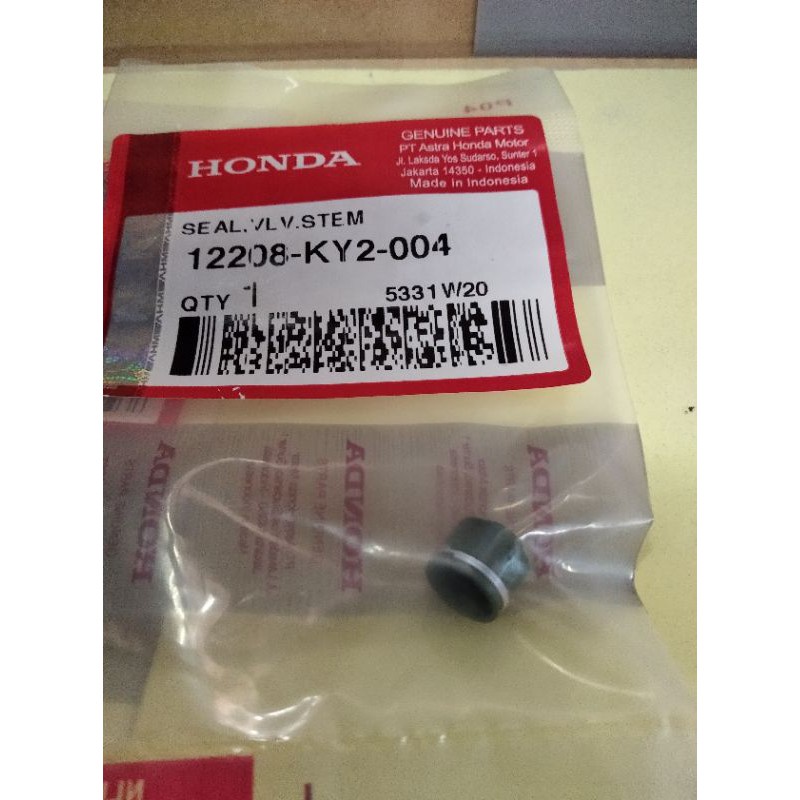 Sil Seal Klep - CBR 150R Thailand Asli Honda 12208KY2004