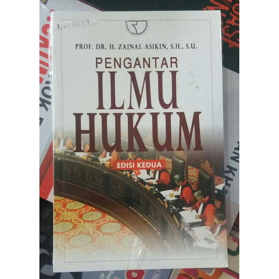 Jual Buku Pengantar Ilmu Hukum Edisi Kedua Zainal Asikin Rajawali