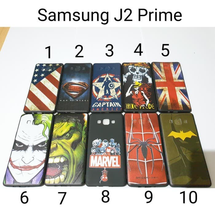 Case Softcase Karakter For Samsung J2Prime / Case Pria Samsung J