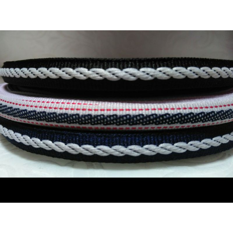 Pita Bordir Tali Bordir Renda Bordir 1cm Meteran