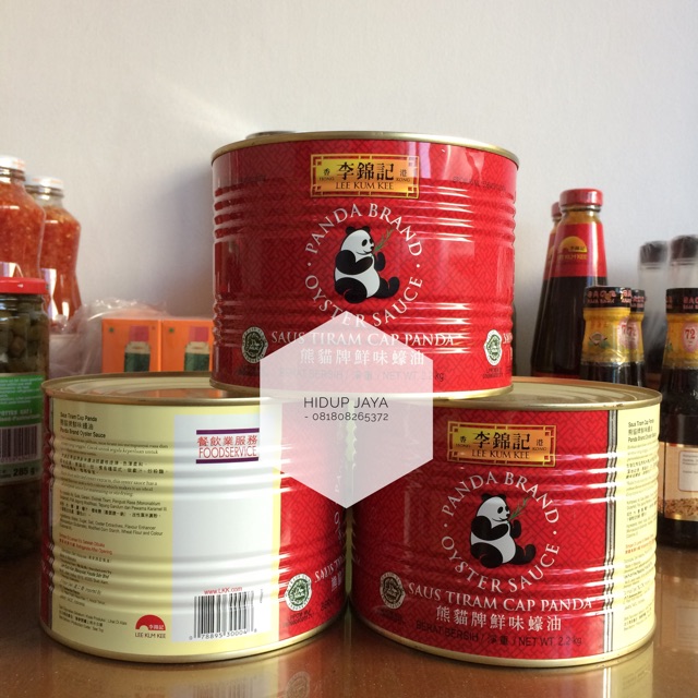 

Lee Kum Kee Panda Brand Oyster Sauce Saus Tiram 2200gr