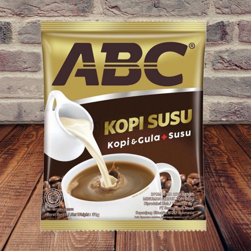 

Kopi ABC Susu Coffee 31gr