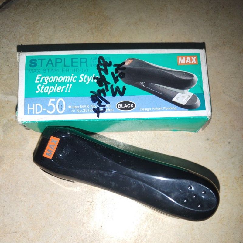 Stapler Max HD-50 Hekter Besar merk Max no 3 /Anak hekter staples Max no 3