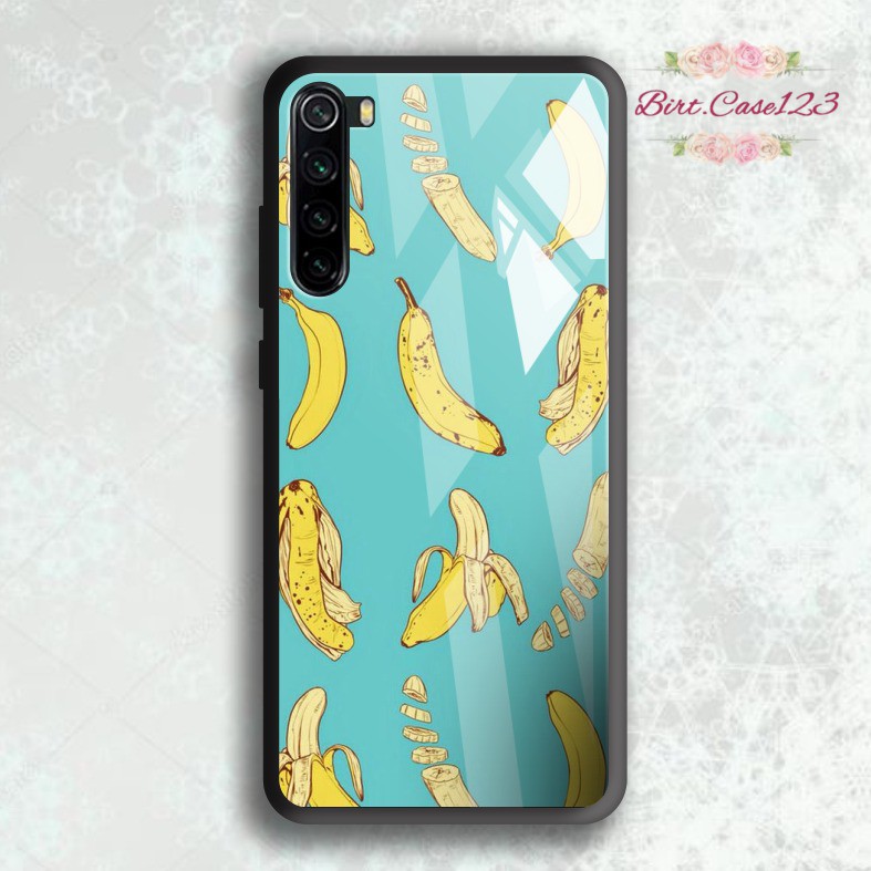 casing softcase silikon Gambar PISANG back case glass iphone 5g 6g 6g+7g 7g+ 8g 8g+ x xr xs max etc