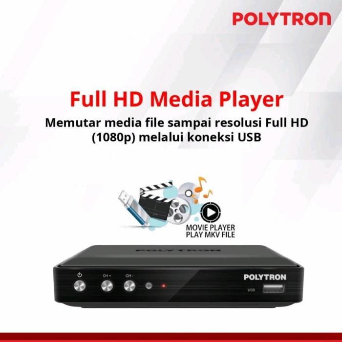 Polytron Set Top Box Digital Dvb T2