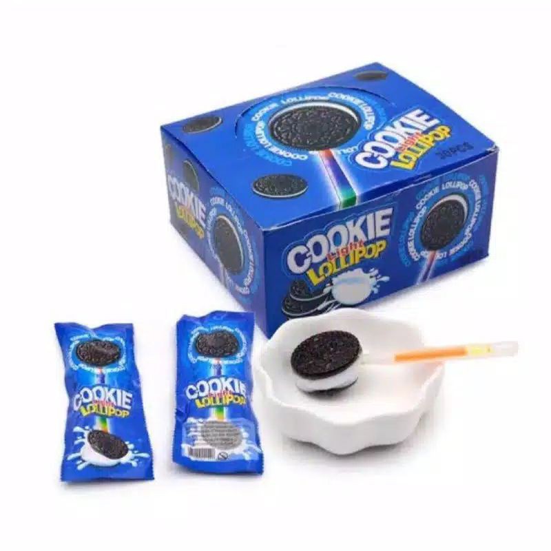 PERMEN COOKIE LIGHT/1 BOX ISI 30 PCS/PERMEN OREO