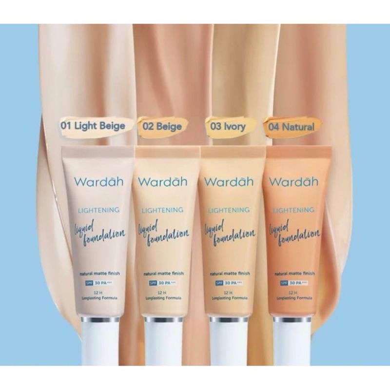 WARDAH LIGHTENING LIQUID FOUNDATION 100%ORIGINAL