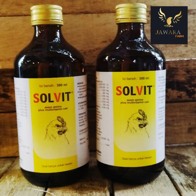 Solvit 300 ml - Asam Amino Pertumbuhan Ayam