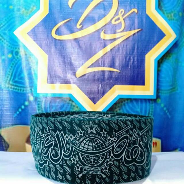 Songkok Kopiah Peci ac NU Warna Hijau