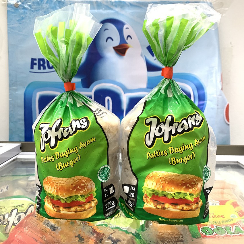 

Jofrans Patties Burger Ayam 15S/900g