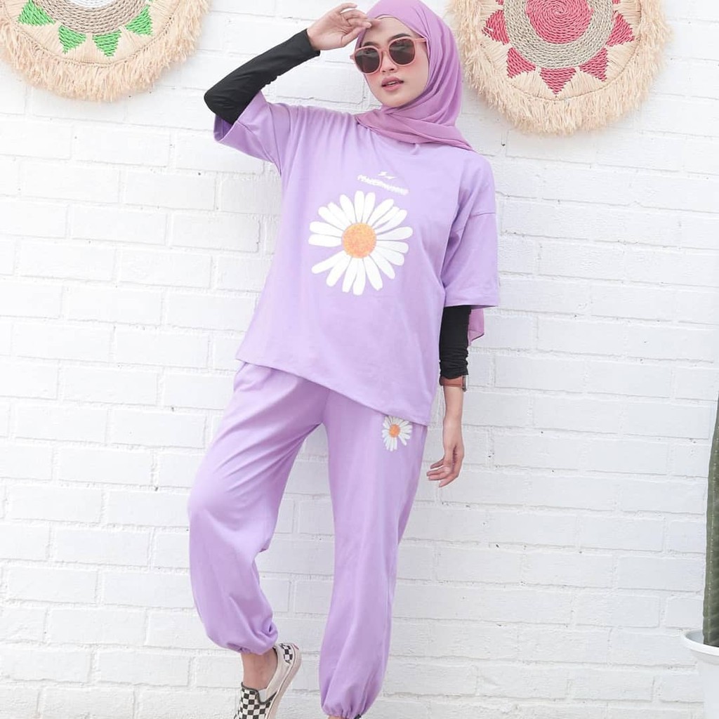 SETELAN NUSONE / SET ATASAN + CELANA / DAILY SET OVERSIZE / SET MINO