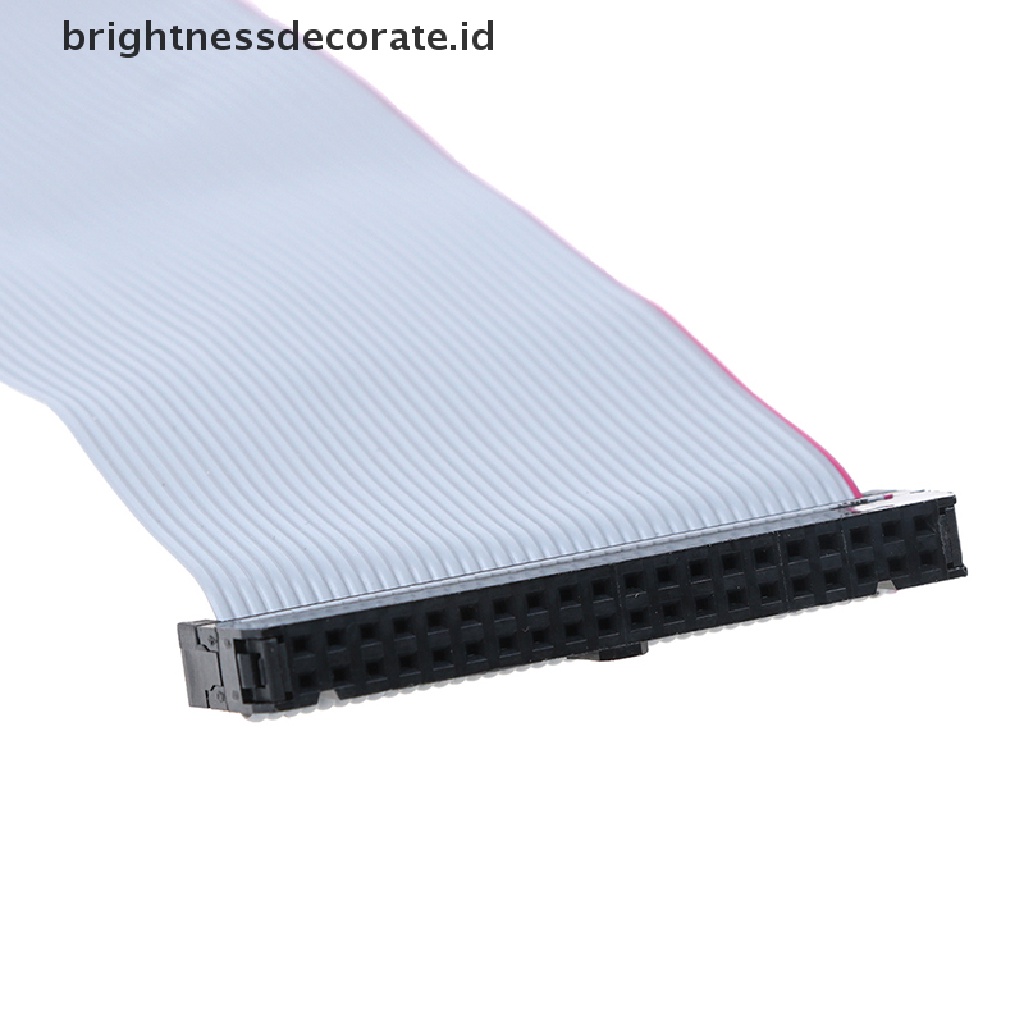 (Birth) Ide Kabel Ribbon Flat 40 Pin Male Ke Female Pata Untuk Hardisk Hdd 5inch (Id)