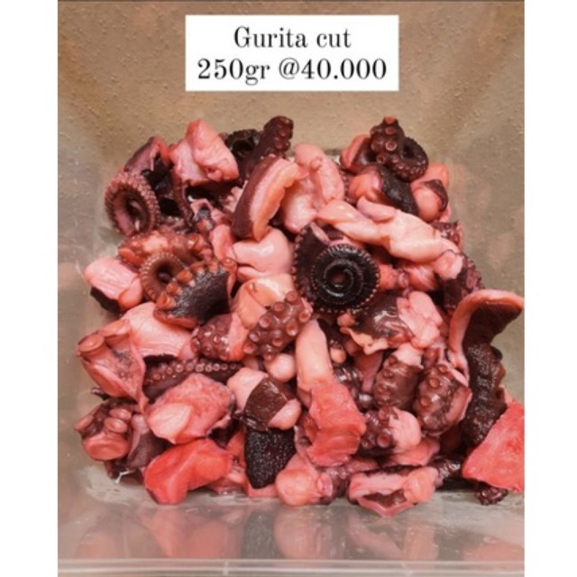 

Gurita cut | gurita potong | tako octopus CUT 250GR
