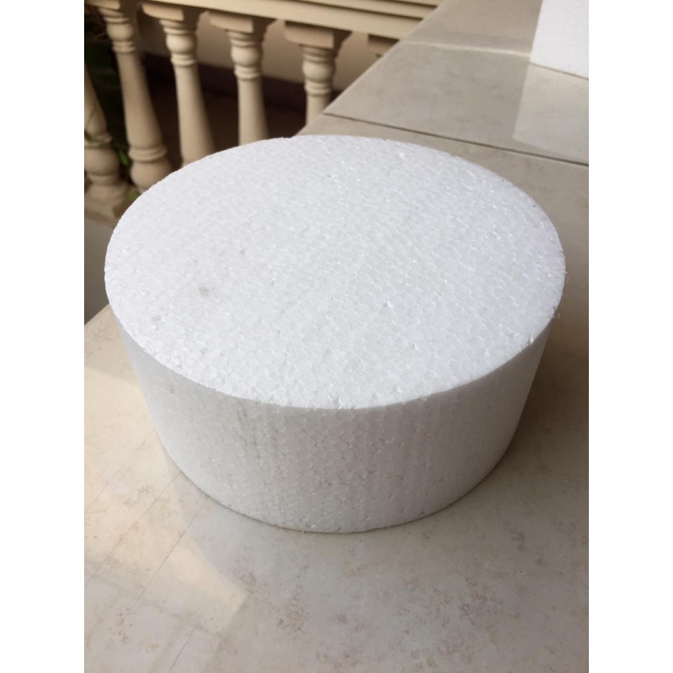 

Dummy kue cake gabus styrofoam bulat tabung D30cm 30cm