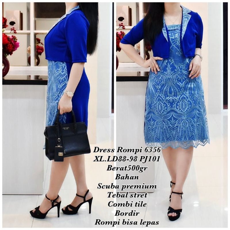 DRESS SCUBA ROMPI PREMIUM COMBI TILE 6356