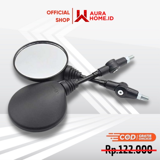 Kaca Spion Motor Model Bulat / Kaca Spion Motor Beat Vario Yamaha Mio Fino Jupiter Honda Scoopy Aero