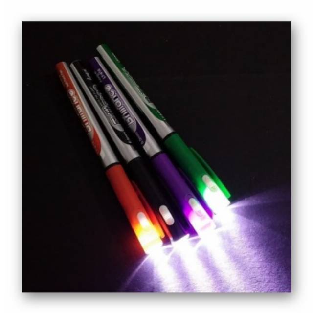 

12pcs Pulpen Lampu / Pena ada Lampu