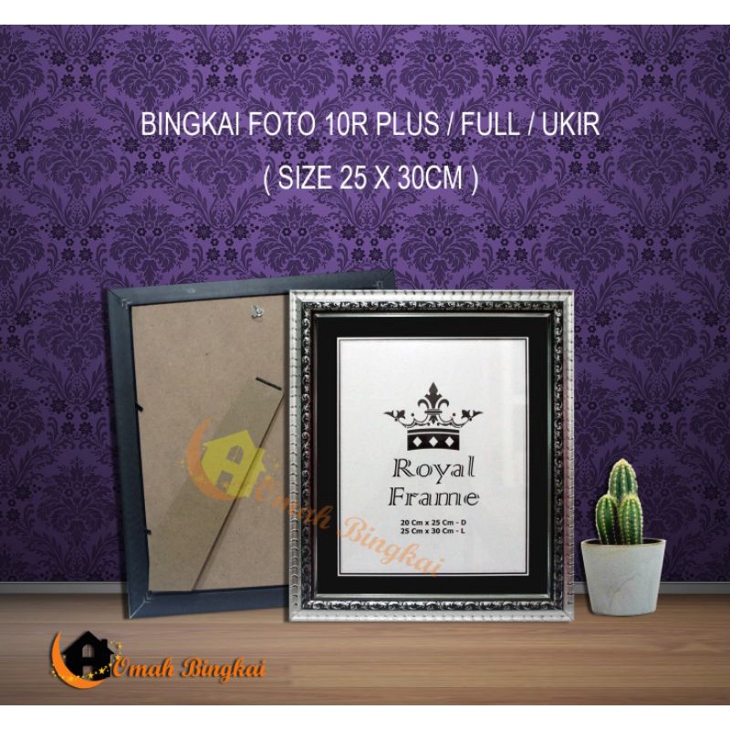 Bingkai foto 10R jumbo / 12R/ ukir
