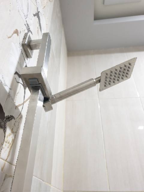 Paket shower tiang + kran bathub panas dingin BANO STAINLESS SUS304