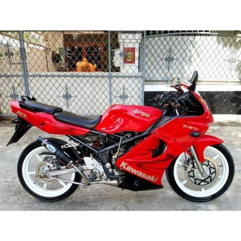 striping lis sticker standar Ori Kawasaki Ninja RR 2011 Old Merah striping ninja 2011 rr