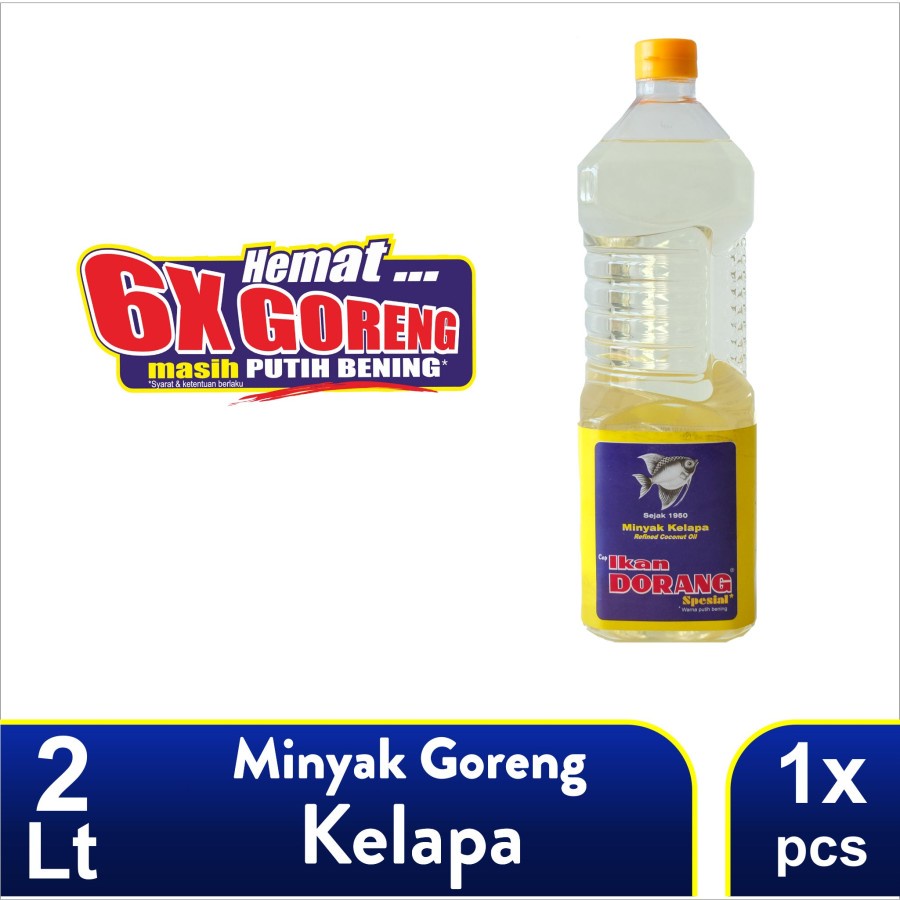 Ikan Dorang Spesial - Minyak Goreng Kelapa 2 L