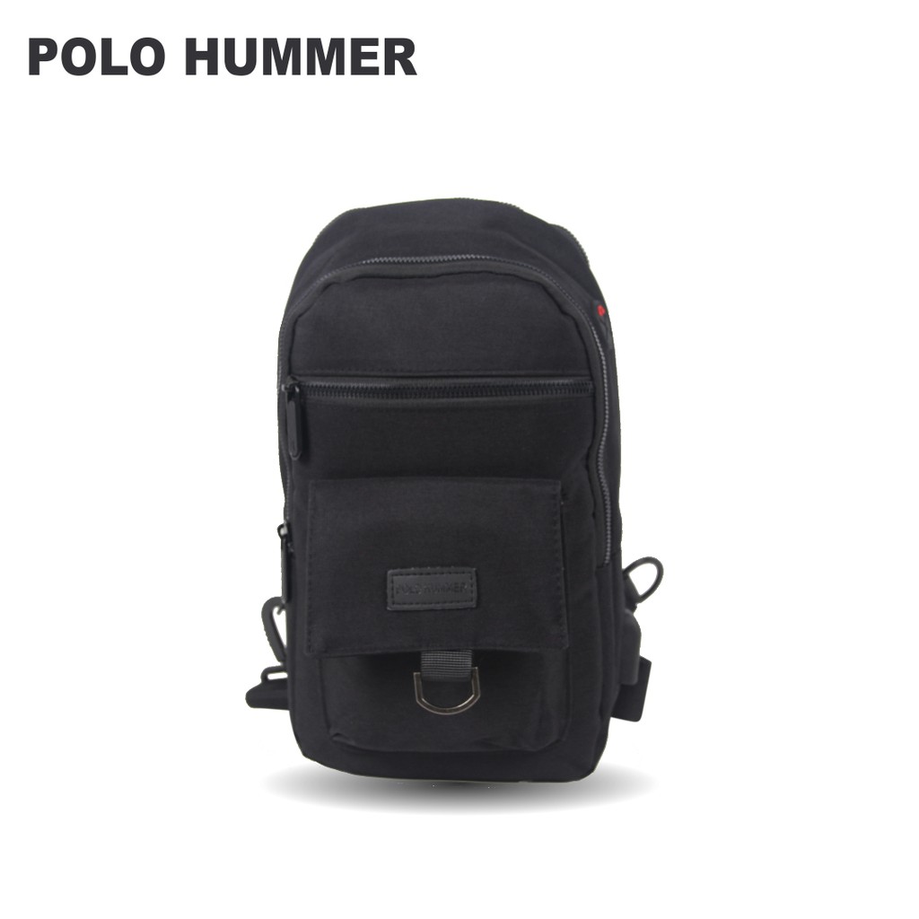 Tas Selempang Multifungsi - Bisa Selempang Kiri &amp; Kanan - Slingbag POLO HUMMER