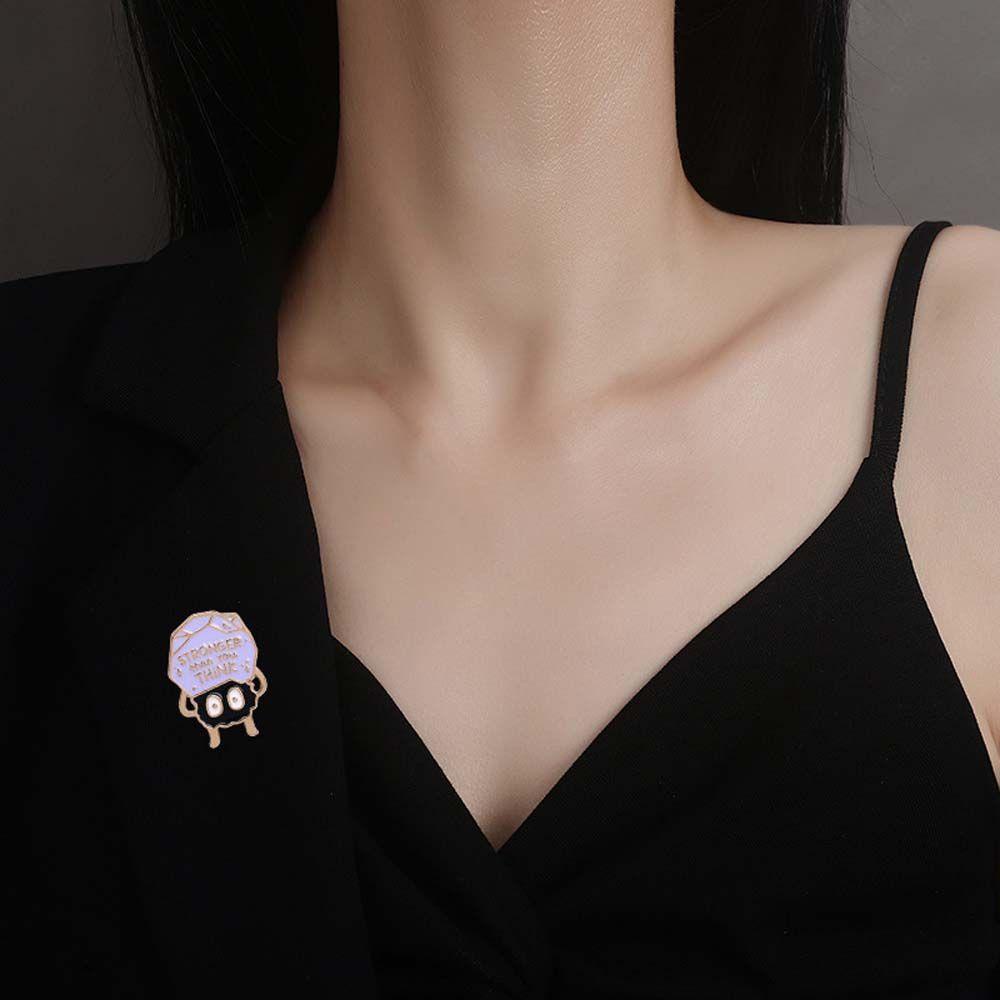 Mxbeauty Lucu Bros Lucu Imut Fashion Perhiasan Aksesoris Kerah Bros Kerah Pin Lencana Pin Enamel Pin